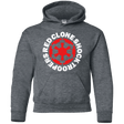 Sweatshirts Dark Heather / YS Red Clone Youth Hoodie