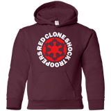 Sweatshirts Maroon / YS Red Clone Youth Hoodie