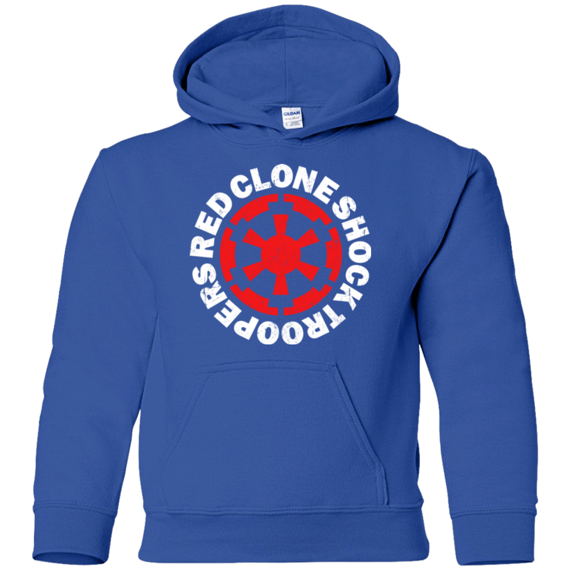 Sweatshirts Royal / YS Red Clone Youth Hoodie