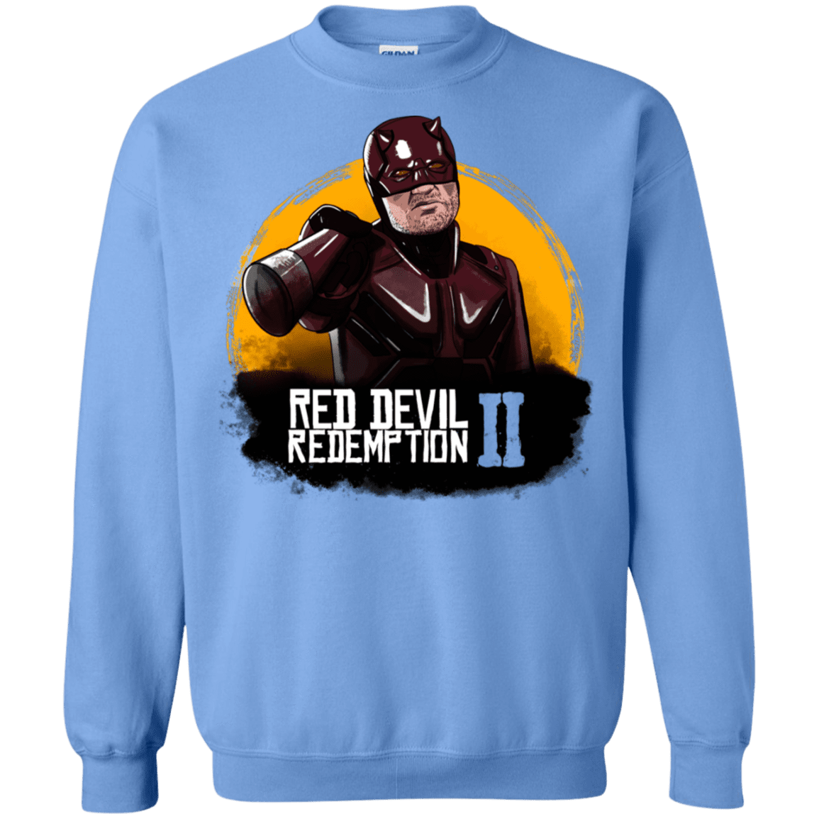 Sweatshirts Carolina Blue / S Red Devil Redemptions Crewneck Sweatshirt
