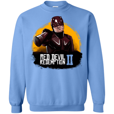 Sweatshirts Carolina Blue / S Red Devil Redemptions Crewneck Sweatshirt