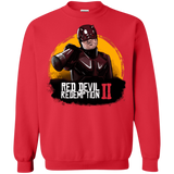 Sweatshirts Red / S Red Devil Redemptions Crewneck Sweatshirt