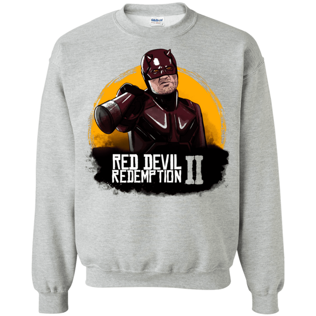 Sweatshirts Sport Grey / S Red Devil Redemptions Crewneck Sweatshirt