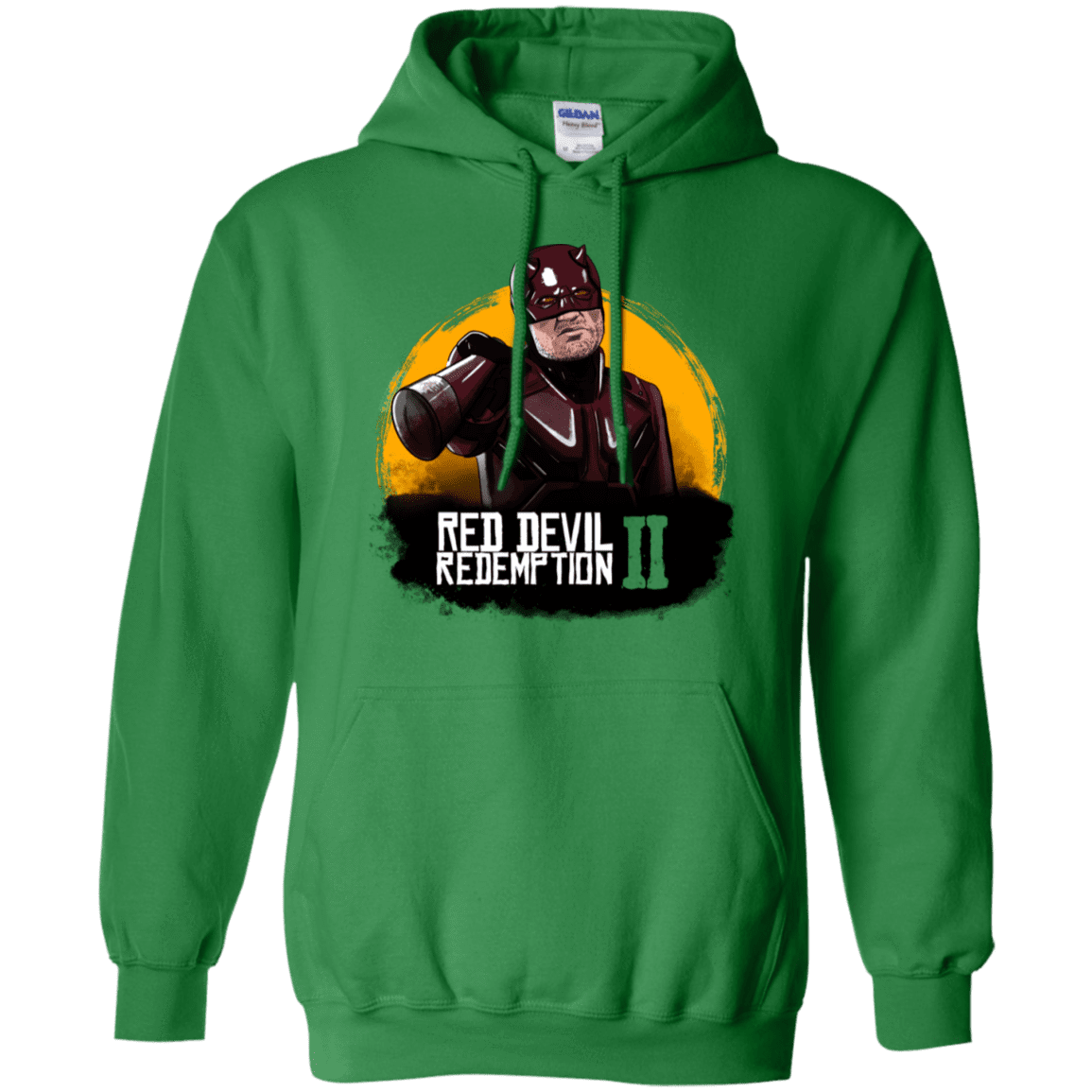 Sweatshirts Irish Green / S Red Devil Redemptions Pullover Hoodie