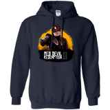 Sweatshirts Navy / S Red Devil Redemptions Pullover Hoodie