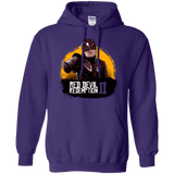 Sweatshirts Purple / S Red Devil Redemptions Pullover Hoodie