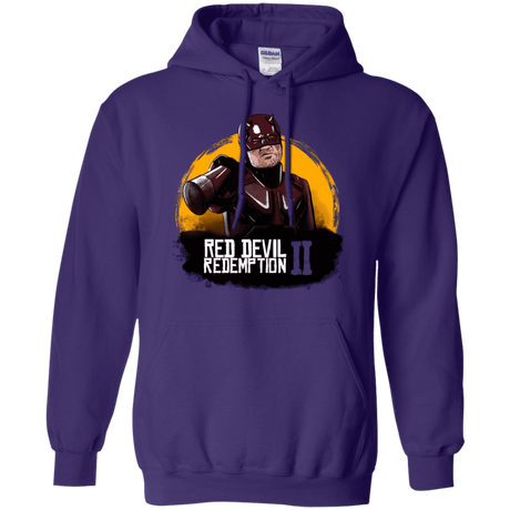 Sweatshirts Purple / S Red Devil Redemptions Pullover Hoodie