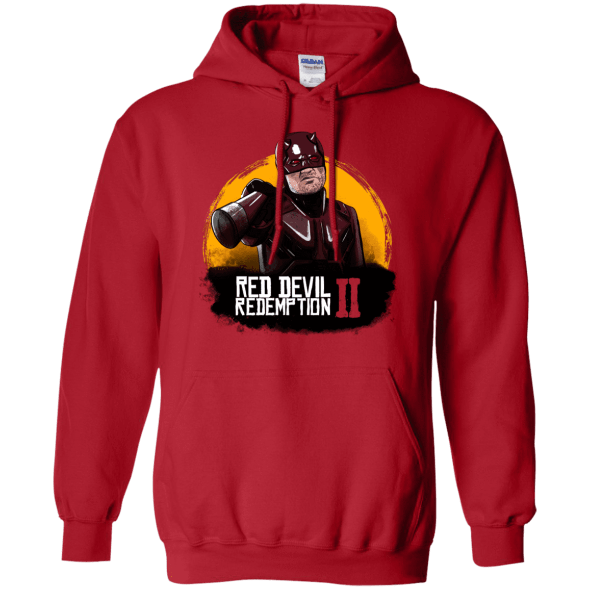 Sweatshirts Red / S Red Devil Redemptions Pullover Hoodie