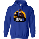 Sweatshirts Royal / S Red Devil Redemptions Pullover Hoodie