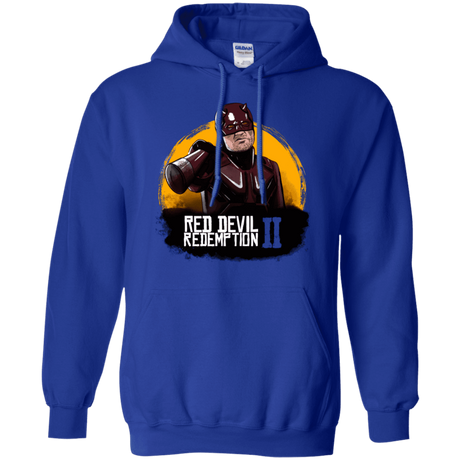 Sweatshirts Royal / S Red Devil Redemptions Pullover Hoodie