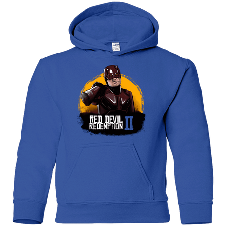 Sweatshirts Royal / YS Red Devil Redemptions Youth Hoodie