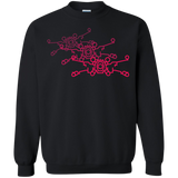 Sweatshirts Black / S Red Five Crewneck Sweatshirt