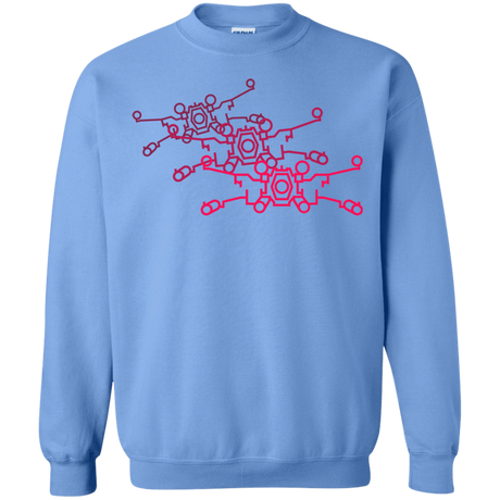 Sweatshirts Carolina Blue / S Red Five Crewneck Sweatshirt