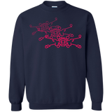 Sweatshirts Navy / S Red Five Crewneck Sweatshirt