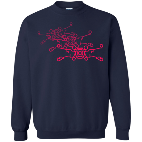 Sweatshirts Navy / S Red Five Crewneck Sweatshirt