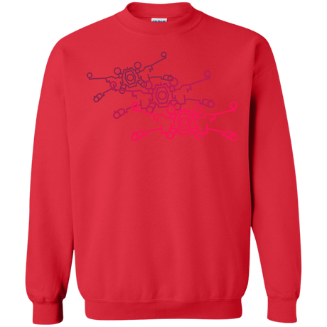 Sweatshirts Red / S Red Five Crewneck Sweatshirt