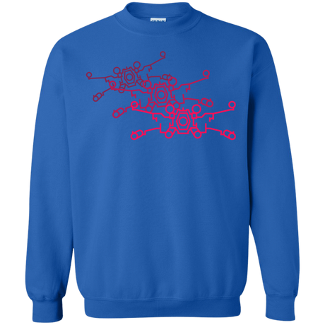 Sweatshirts Royal / S Red Five Crewneck Sweatshirt