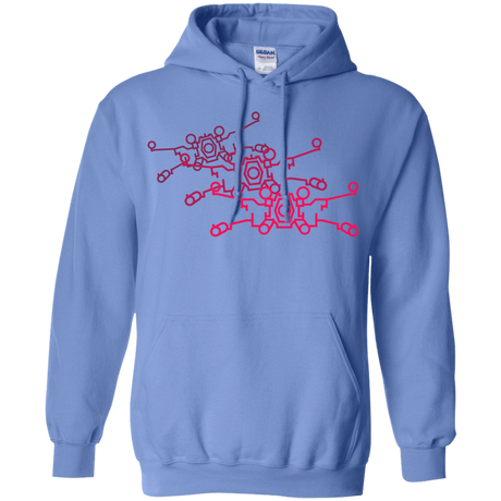 Sweatshirts Carolina Blue / S Red Five Pullover Hoodie