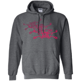 Sweatshirts Dark Heather / S Red Five Pullover Hoodie