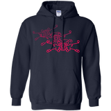 Sweatshirts Navy / S Red Five Pullover Hoodie