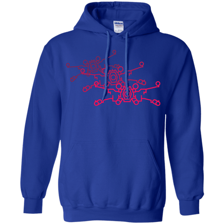 Sweatshirts Royal / S Red Five Pullover Hoodie