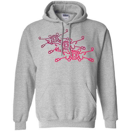 Sweatshirts Sport Grey / S Red Five Pullover Hoodie