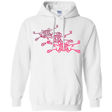 Sweatshirts White / S Red Five Pullover Hoodie