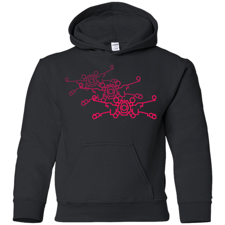 Sweatshirts Black / YS Red Five Youth Hoodie