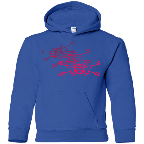Sweatshirts Royal / YS Red Five Youth Hoodie