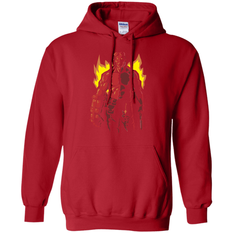 Sweatshirts Red / Small Red Hero Pullover Hoodie