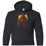 Sweatshirts Black / YS Red Hero Youth Hoodie