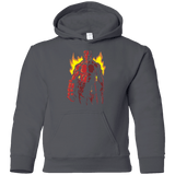 Sweatshirts Charcoal / YS Red Hero Youth Hoodie