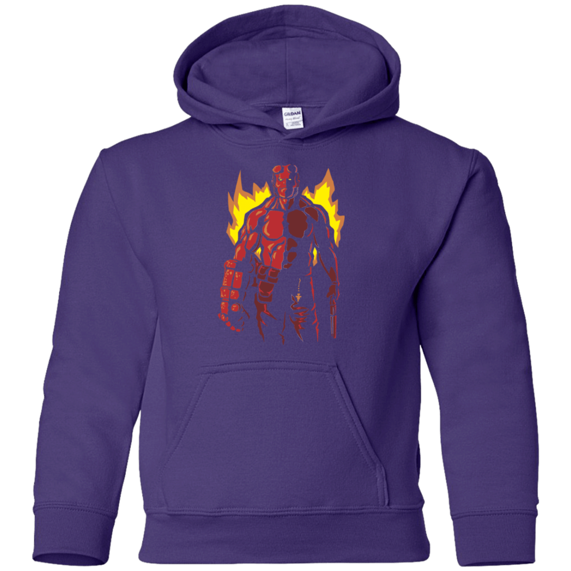 Sweatshirts Purple / YS Red Hero Youth Hoodie