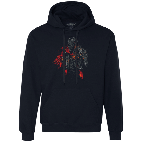 Sweatshirts Navy / Small Red knight Premium Fleece Hoodie