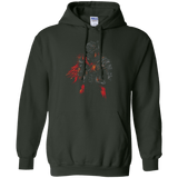 Sweatshirts Forest Green / Small Red knight Pullover Hoodie