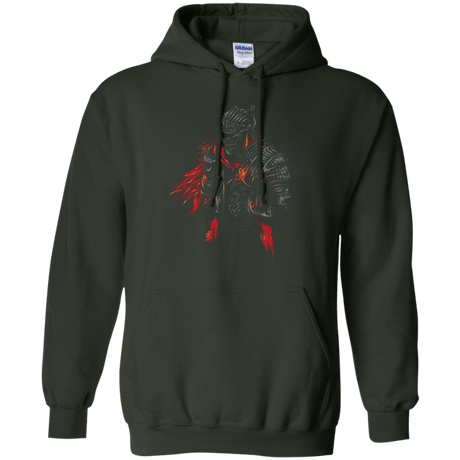 Sweatshirts Forest Green / Small Red knight Pullover Hoodie