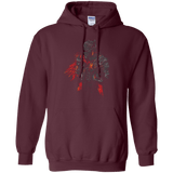 Sweatshirts Maroon / Small Red knight Pullover Hoodie