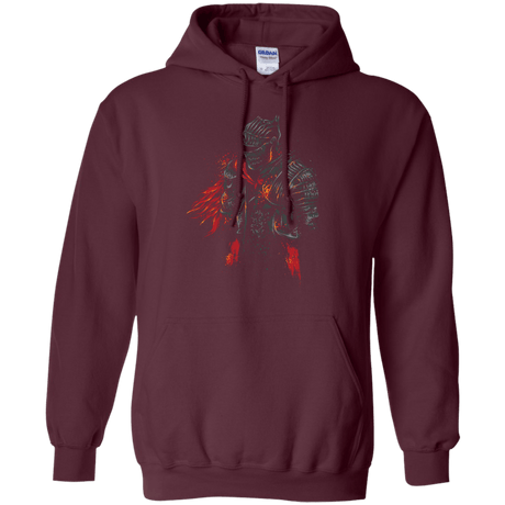 Sweatshirts Maroon / Small Red knight Pullover Hoodie