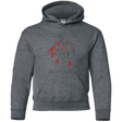 Sweatshirts Dark Heather / YS Red knight Youth Hoodie