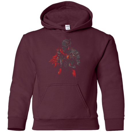 Sweatshirts Maroon / YS Red knight Youth Hoodie
