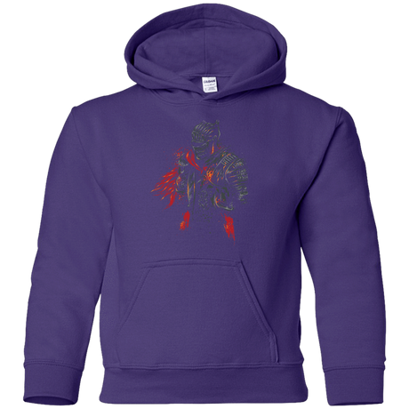 Sweatshirts Purple / YS Red knight Youth Hoodie