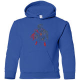 Sweatshirts Royal / YS Red knight Youth Hoodie