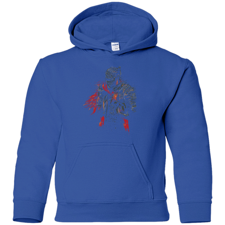 Sweatshirts Royal / YS Red knight Youth Hoodie