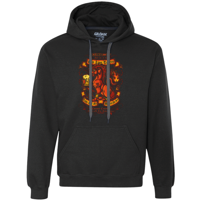 Sweatshirts Black / Small RED LION TAVERN Premium Fleece Hoodie