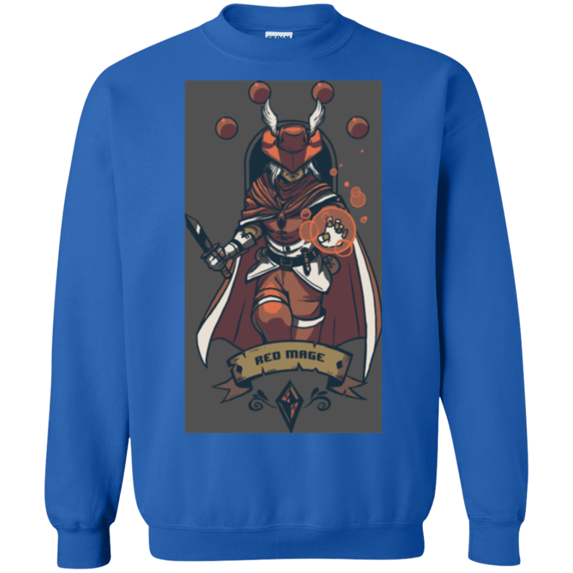 Sweatshirts Royal / Small Red Mage Crewneck Sweatshirt