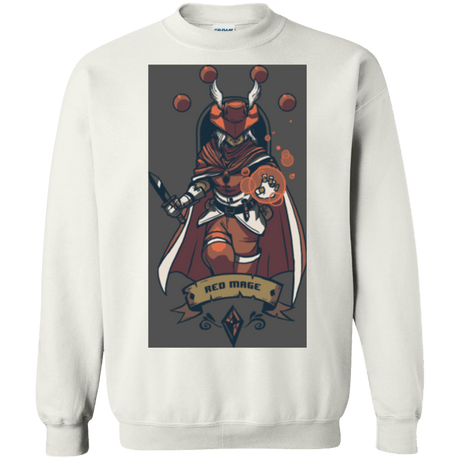 Sweatshirts White / Small Red Mage Crewneck Sweatshirt