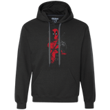 Sweatshirts Black / S Red Mercenary Premium Fleece Hoodie