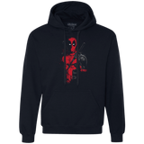 Sweatshirts Navy / S Red Mercenary Premium Fleece Hoodie
