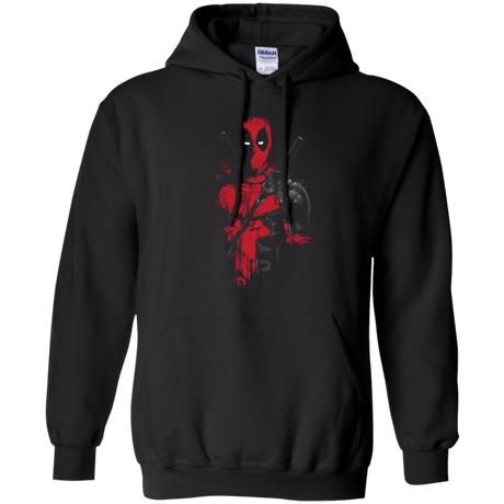Sweatshirts Black / S Red Mercenary Pullover Hoodie