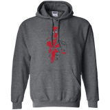 Sweatshirts Dark Heather / S Red Mercenary Pullover Hoodie